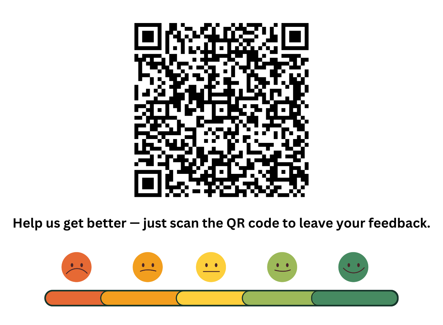 QR Code Feedback