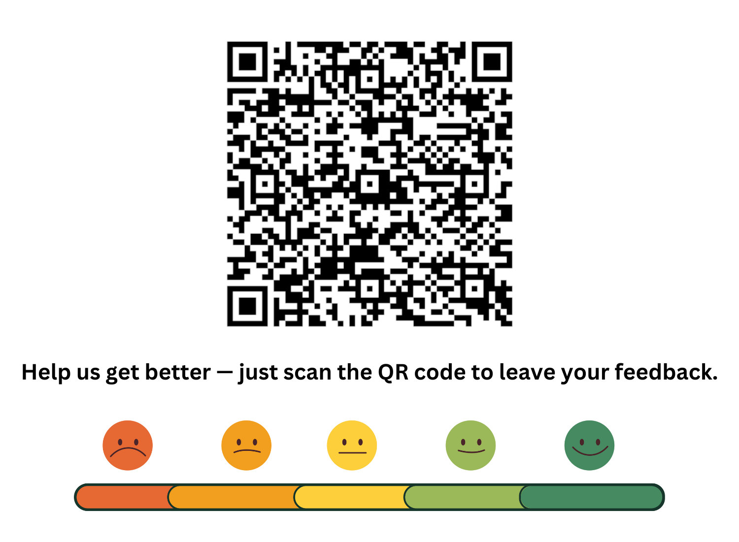 QR Code Feedback